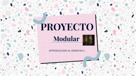 Proyecto Modular Derecho