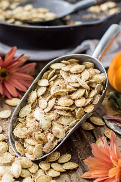 Sweet Pumpkin Seeds Recipe - Sugar Spun Run