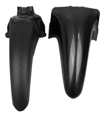 Guardafango Wave Delantero Pzas Negro Para Moto Cuotas Sin Inter S