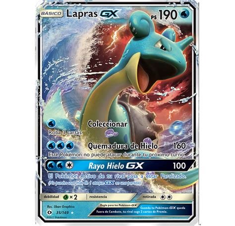 TCG Lapras GX 35 149 ESP Tiendas Level Up