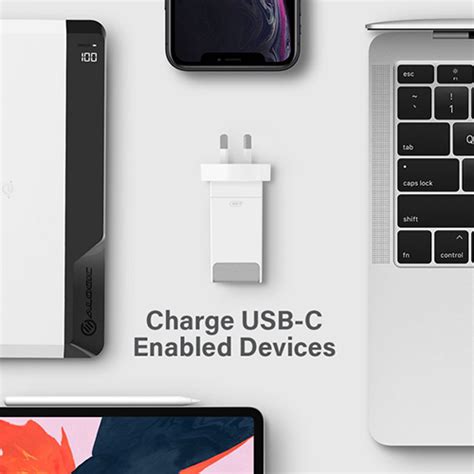 USB C Laptop Macbook Wall Charger 45W With Power Delivery USB A