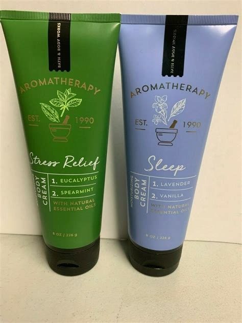 Bath And Body Works 1 Aromatherapy Body Cream Lotion 8 Oz Choose