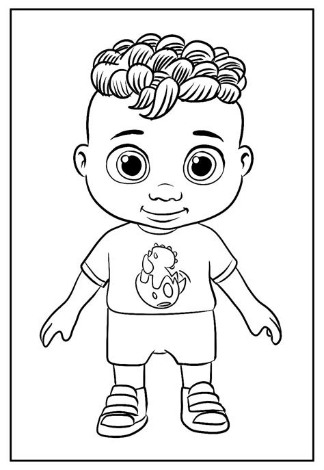 Cocomelon Para Colorir - Desenhos do Cocomelon para imprimir e colorir - Pinte Online