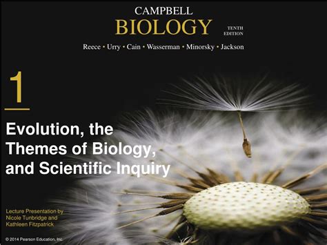 PPT Evolution The Themes Of Biology And Scientific Inquiry