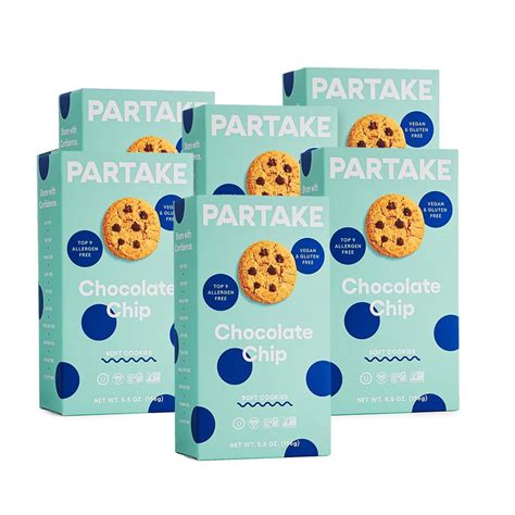 Gluten Free Soft Chocolate Chip JMS2 Cookies By Partake Vegan Cookies