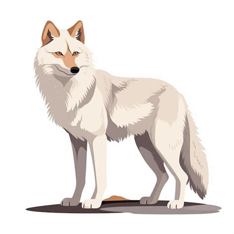 Ilustração animal selvagem vetor lobo natureza símbolo da vida selvagem