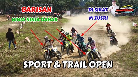 BARISAN NINJA KEBO DI SIKAT M ZURSI 27 DI MOTO 2SPORT TRAIL OPEN