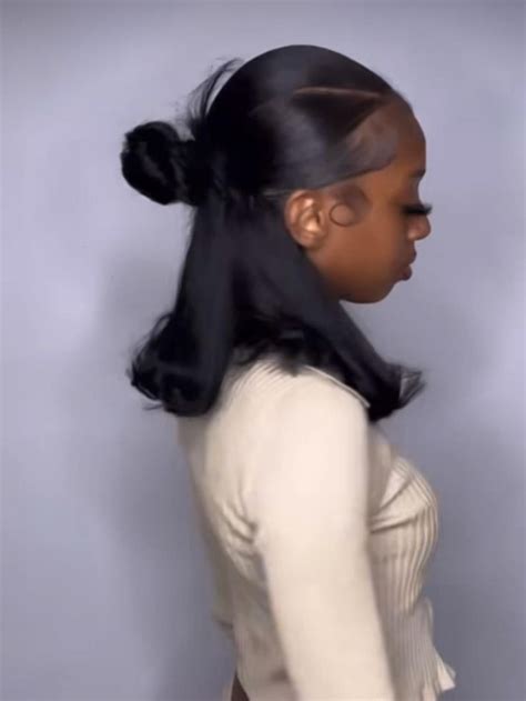 Pin By Niyoma Ga On Scalp In Hair Ponytail Styles Sleek