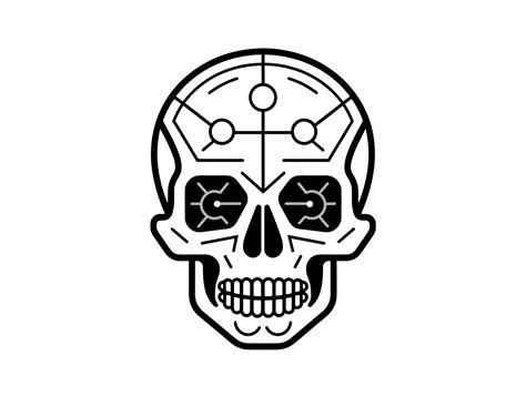 Intricate Skull Anatomy To Color - Coloring Page