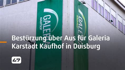 STUDIO 47 live BESTÜRZUNG ÜBER AUS FÜR GALERIA KARSTADT KAUFHOF AN