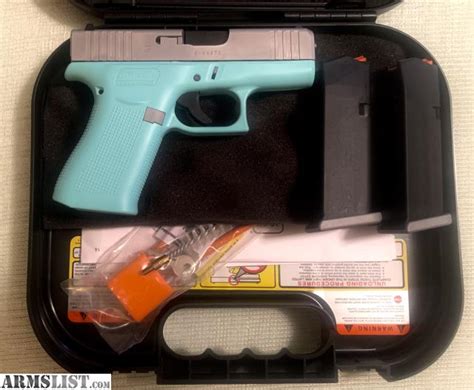 Armslist For Sale Glock 43x Robin Egg Bluestainless