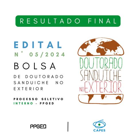 RESULTADO FINAL EDITAL Nº 05 2024 PROGRAMA INSTITUCIONAL DE BOLSA