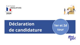 D P T De Candidatures L Gislatives Actualit S Les Services