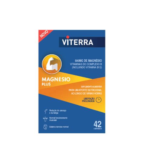 Viterra Magnésio Plus Comprimidos 42unid