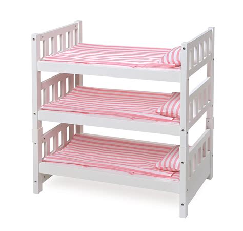 Mua Toy 1 2 3 Convertible Doll Bunk Bed With Storage Baskets And