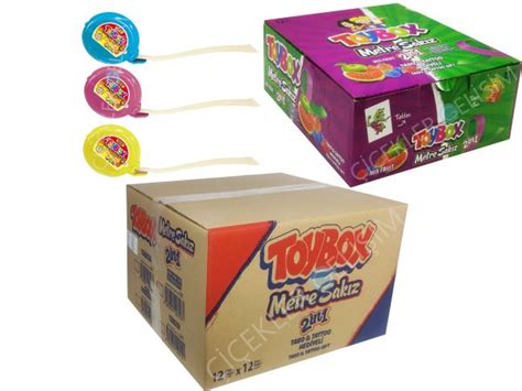 TOYBOX METRE SAKIZ 28 Gr 12 Ad 12 Pk Mıx Fruıt Çiçekler Gelişim