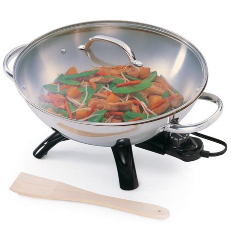 Stainless Steel Electric Wok - Wok - Presto®