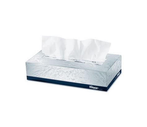 Kim21400 Kleenex White Facial Tissue 2 Ply Pop Up Box