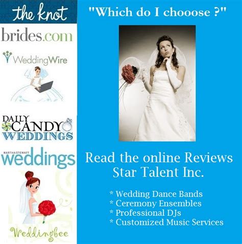 Wedding Band Reviews NYC - Star Talent Inc Client Reviews. Letters ...