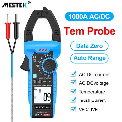 Mestek A Ac Dc Voltager Digital Curent Bra Adeira Medidor Mult