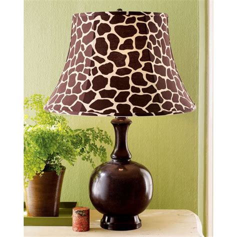 Jamie Young Company Giraffe Print Shade Lamp Giraffe Room Giraffe