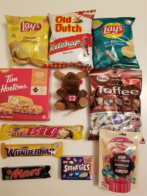 Canada Snack Box. Canadian Snacks Box 100% Made in Canada - Etsy