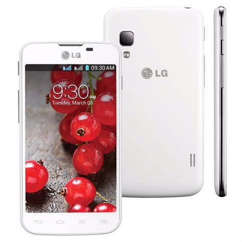 Celular Smartphone Lg L5 Optimus Gps Android Dual 3g Branco R 337 98