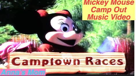 Walt Disney World Camptown Races Sing Along Song Annas Mom Youtube