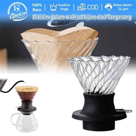 Jual V Immersion Dripper Switch Glass Clever Drip Kopi Coffee Dripper