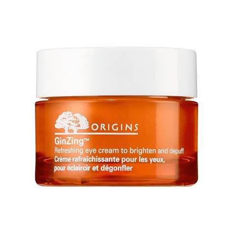 Ginzing Refreshing Eye Cream To Brighten And Depuff Origins