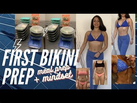 6 WEEKS OUT Bikini Prep Series EP 1 Meal Prep Mindset First