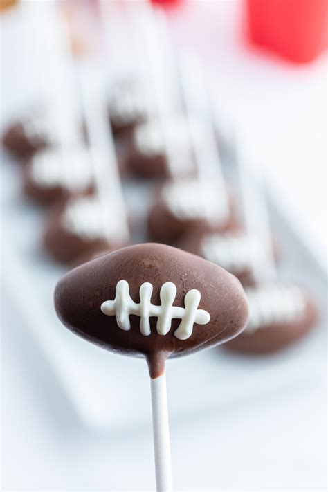 Football Cake Pops - Recipe Boy