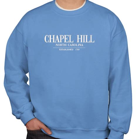 Chapel Hill Embroidered Crewneck by Shrunken Head