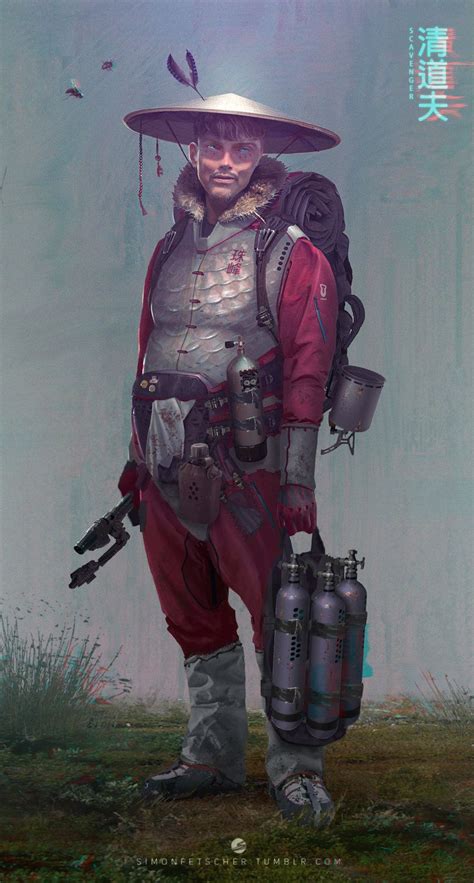 Scavenger Simon Fetscher Concept Art Characters Character Design