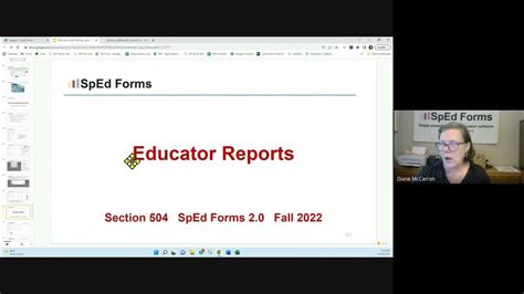 Section 504 Moving Documents Into History Sped Forms V20 Youtube