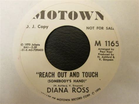 Diana Ross Reach Out And Touch Somebody S Hand Vinyl Discogs