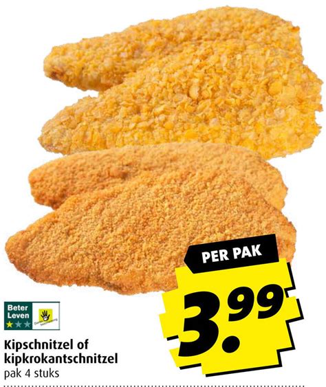 Kipschnitzel Of Kipkrokantschnitzel Aanbieding Bij Boni