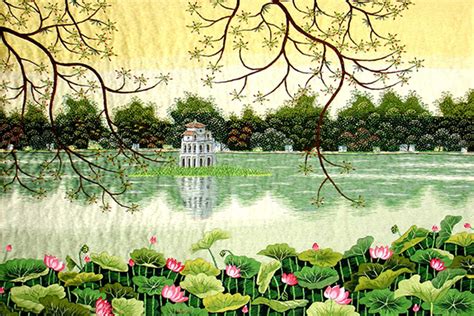 Vietnamese Silk Painting A Harmonious Blend Of Culture And Art Hanoi