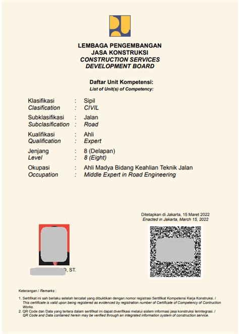 Sertifikat Kompetensi Kerja Skk Konstruksi Tapin Kalimantan Selatan