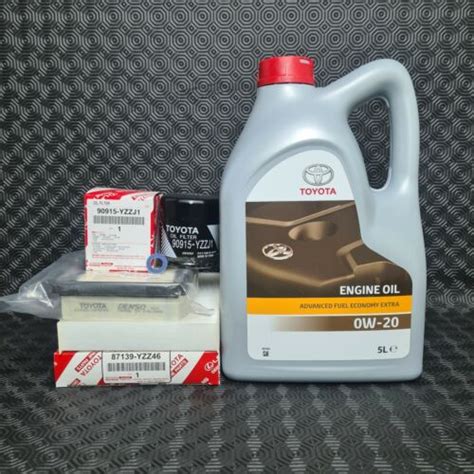 Toyota Aygo Service Kit Kgb Genuine W Oil All