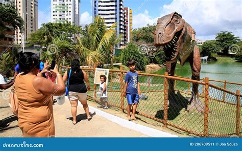 Dinosaur Pond In Salvador Editorial Photo Image Of Monstrous 206709511