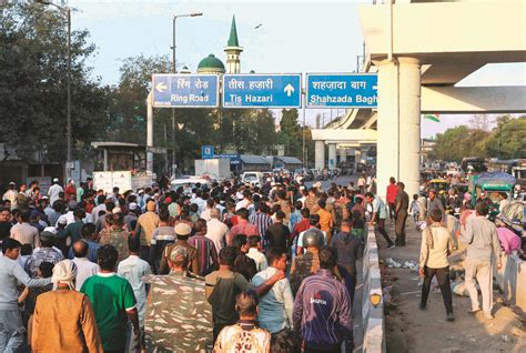 Delhi A Day After Namaz Incident Police Paramilitary Remain Deployed