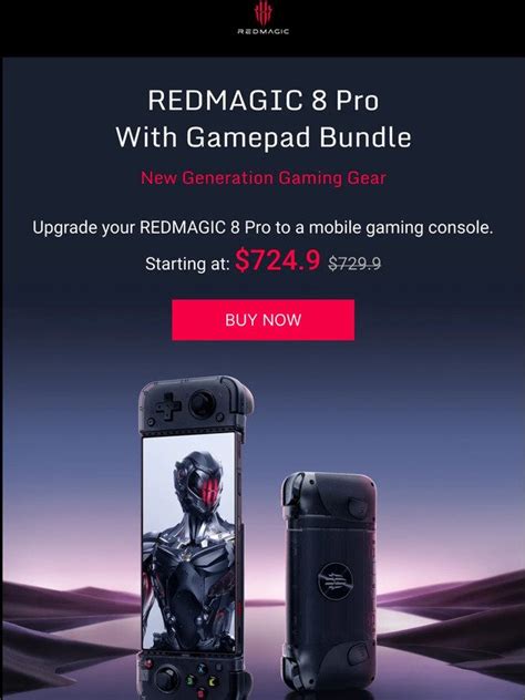 Redmagic Hu The REDMAGIC 8 Pro With Gamepad Bundle Is Here Milled