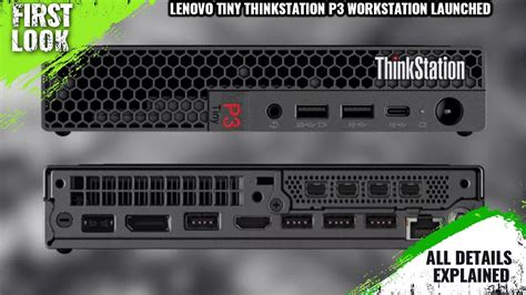 Lenovo Thinkstation P Tiny Workstation With Turing Gpu Intel Core I