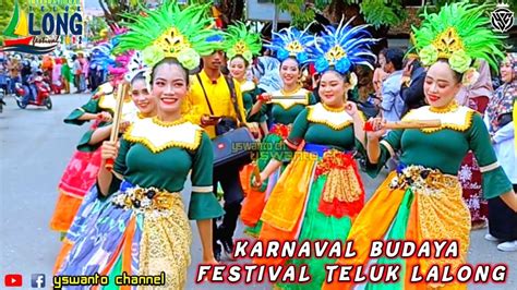 KARNAVAL BUDAYA FESTIVAL TELUK LALONG 2022 LUWUK BANGGAI SULTENG