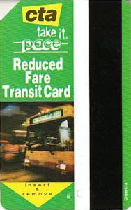 Transport Ticket: Bus - Reduced fare Transit card (CTA-Chicago, United ...