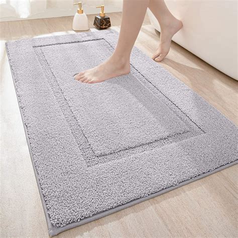 Dexi Bath Mat X Cm Non Slip Bathroom Mat Soft Microfiber And