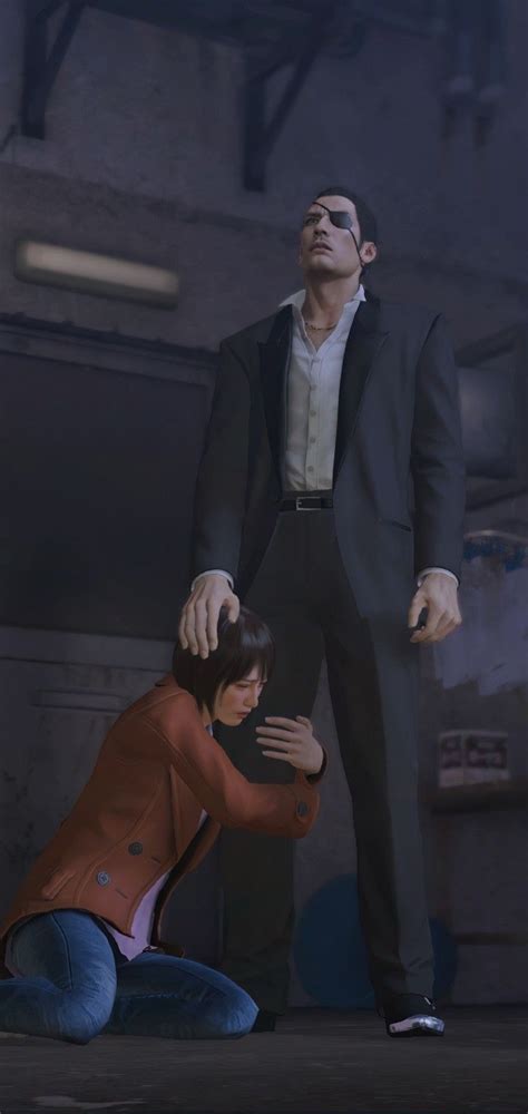 Yakuza 0 Goro Majima And Makoto Makimura Wallpaper Oyun