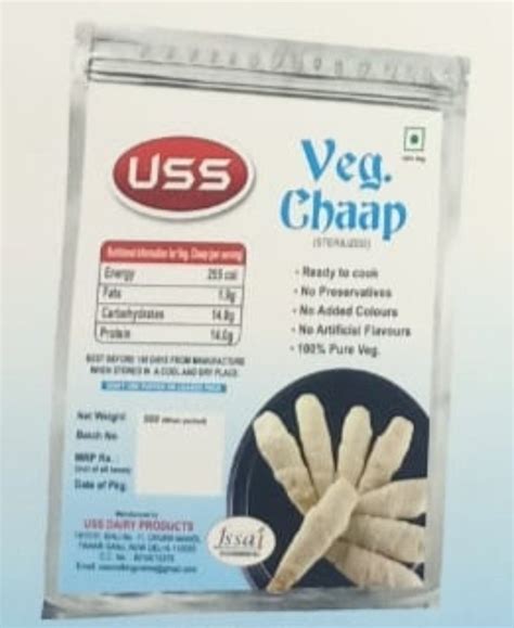 Uss Deep Fry Veg Soya Chaap Packaging Type Packet At Rs Packet In