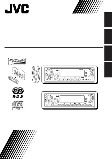 Handleiding JVC Kd Sx 921 R Pagina 1 Van 154 Nederlands Duits